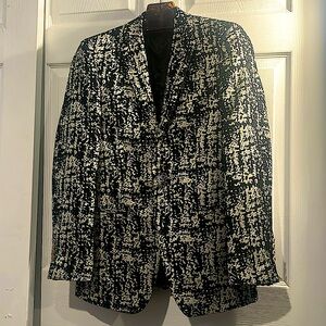 Rare!! Tallia Italy Brocade Dinner Jacket Mens US size 38 regular.